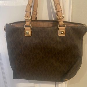 MICHAEL KORS shoulder tote purse